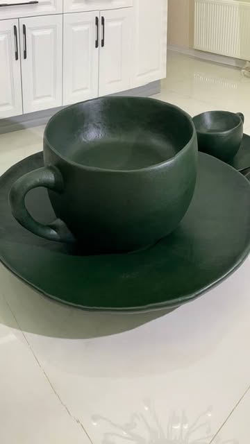 ماکت فنجان و نلبکی